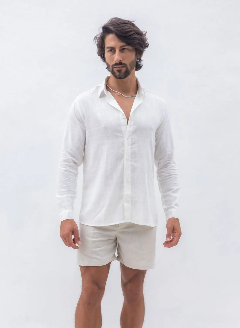 CAMISA CAMBRAIA DE LINHO