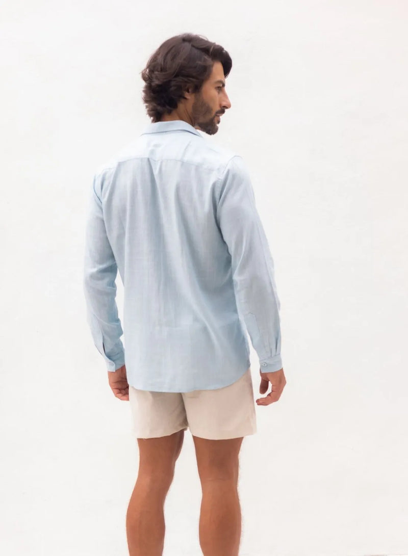 CAMISA CAMBRAIA DE LINHO COLOR