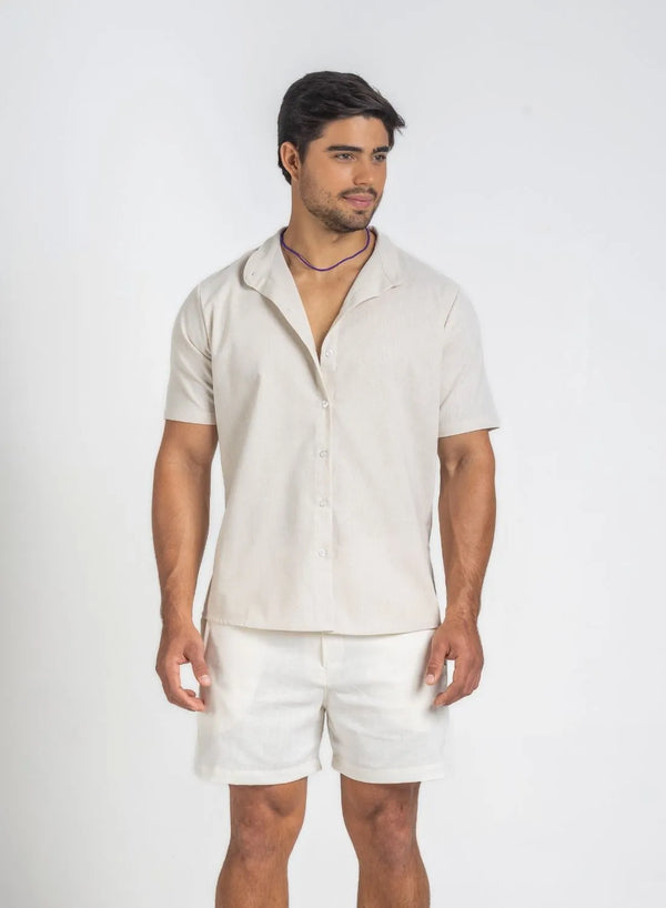 CAMISA LINHO CRÚ