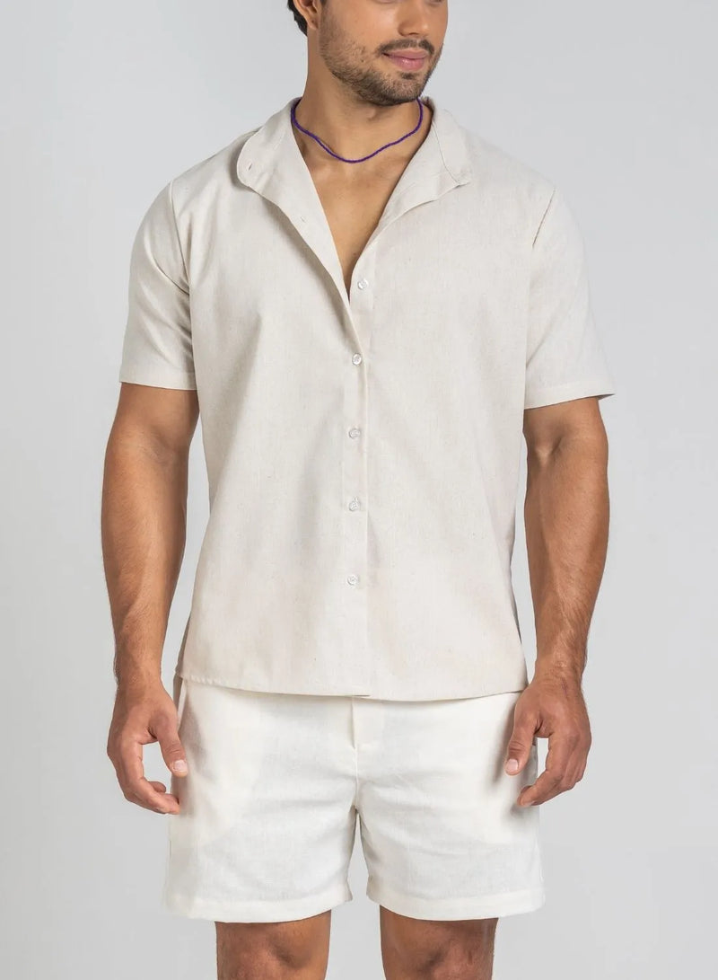 CAMISA LINHO CRÚ